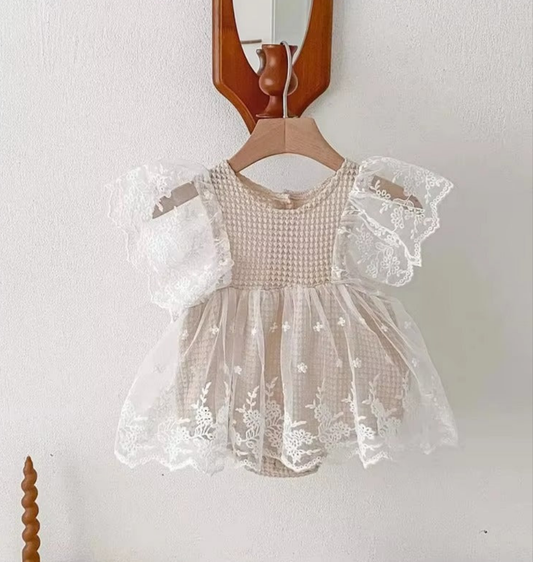 Vintage Lace Romper – Little Miss Darling