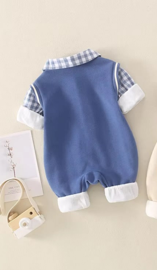 Pooh Garden Romper – Little Bear Edition