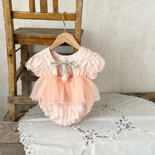 Sleeping Beauty’s Tulip Blossom Romper