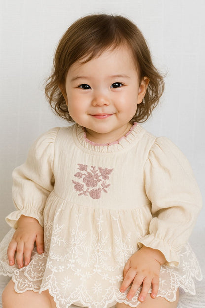 Little Lace Belle – Romper