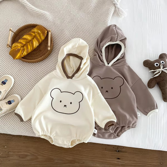 Care Bear Charm – Plush Hooded Romper for Little Ones