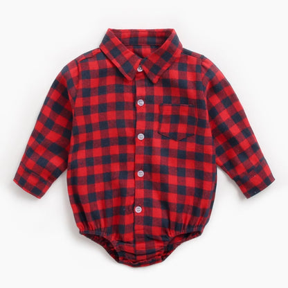 Woody’s Little Lumberjack Romper